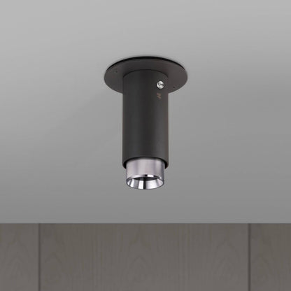 Buster + Punch Exhaust Surface Spot Light, Cross, Graphite, Steel