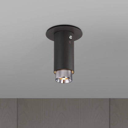 Buster + Punch Exhaust Surface Spot Light, Cross, Graphite, Steel
