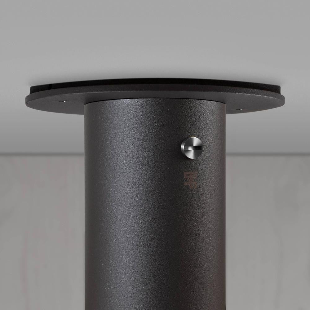 Buster + Punch Exhaust Surface Spot Light, Cross, Graphite, Steel