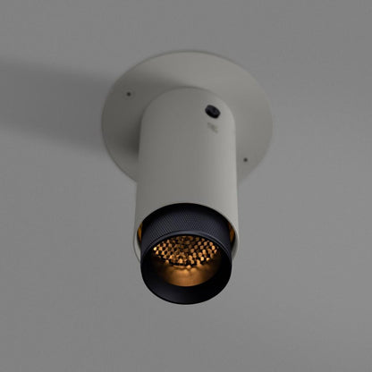 Buster + Punch Exhaust Surface Spot Light, Cross, Stone, Black