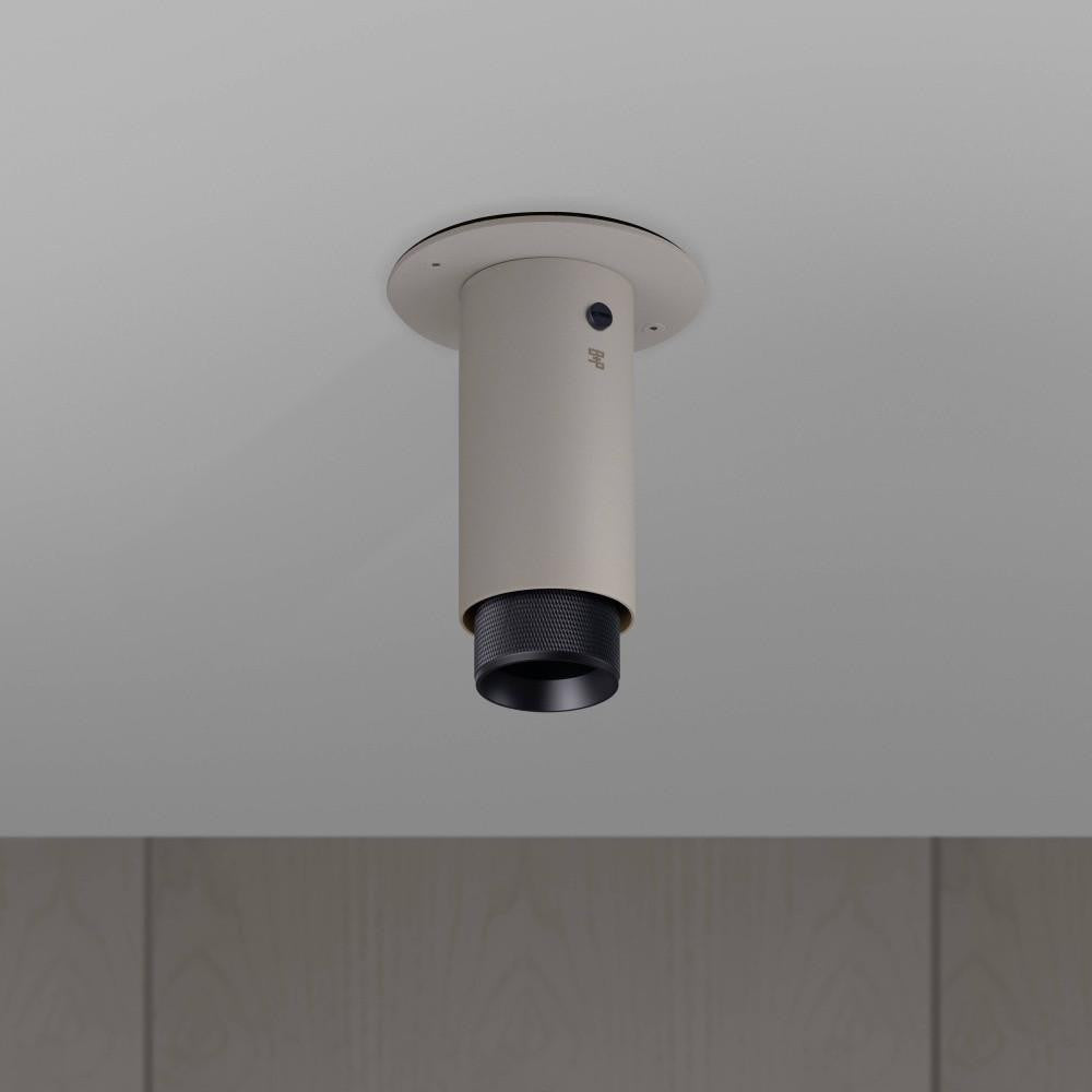 Buster + Punch Exhaust Surface Spot Light, Cross, Stone, Black