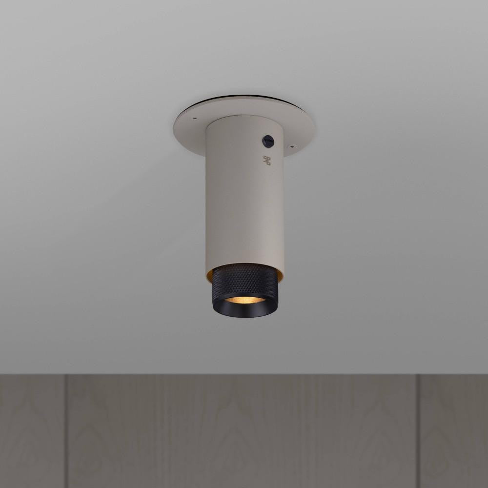 Buster + Punch Exhaust Surface Spot Light, Cross, Stone, Black