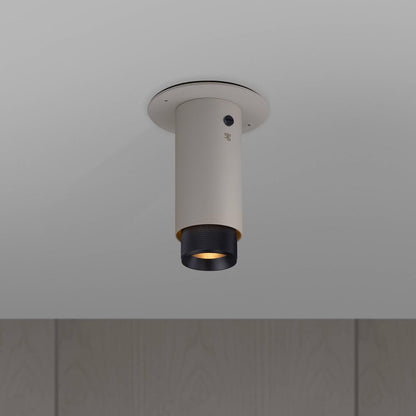 Buster + Punch Exhaust Surface Spot Light, Cross, Stone, Black