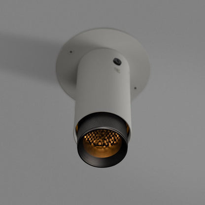 Buster + Punch Exhaust Surface Spot Light, Cross, Stone, Smoked Bronze