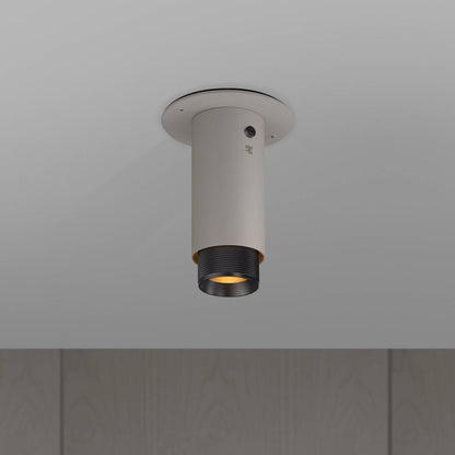 Buster + Punch Exhaust Surface Spot Light, Cross, Stone, Smoked Bronze