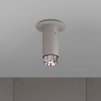 Buster + Punch Exhaust Surface Spot Light, Cross, Stone, Steel
