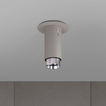 Buster + Punch Exhaust Surface Spot Light, Cross, Stone, Steel