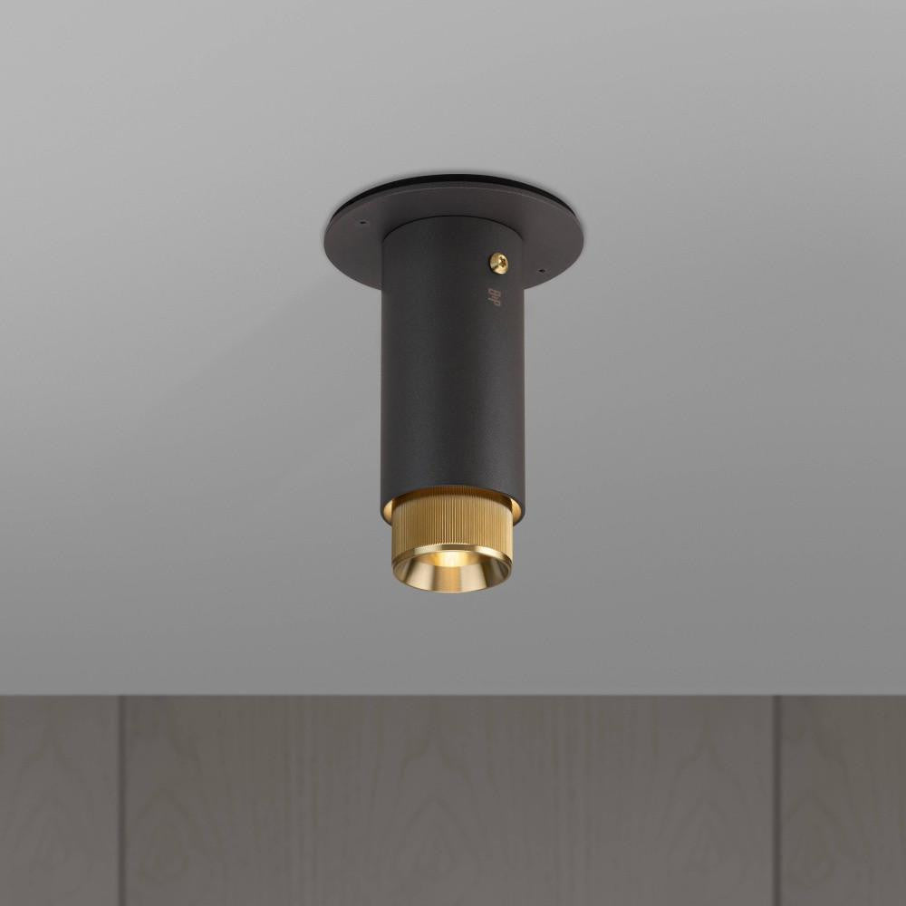 Buster + Punch Exhaust Surface Spot Light, Graphite, Brass