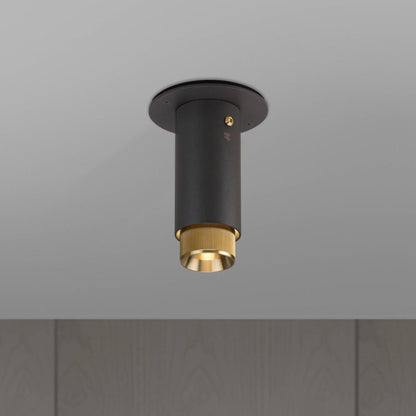 Buster + Punch Exhaust Surface Spot Light, Graphite, Brass