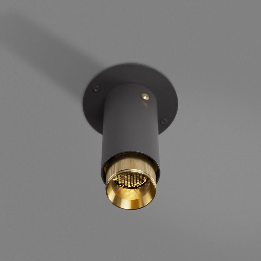 Buster + Punch Exhaust Surface Spot Light, Graphite, Brass