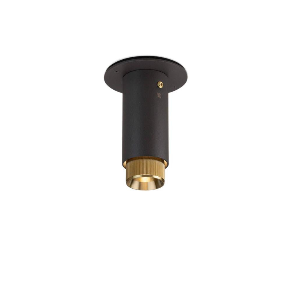 Buster + Punch Exhaust Surface Spot Light Graphite, Brass