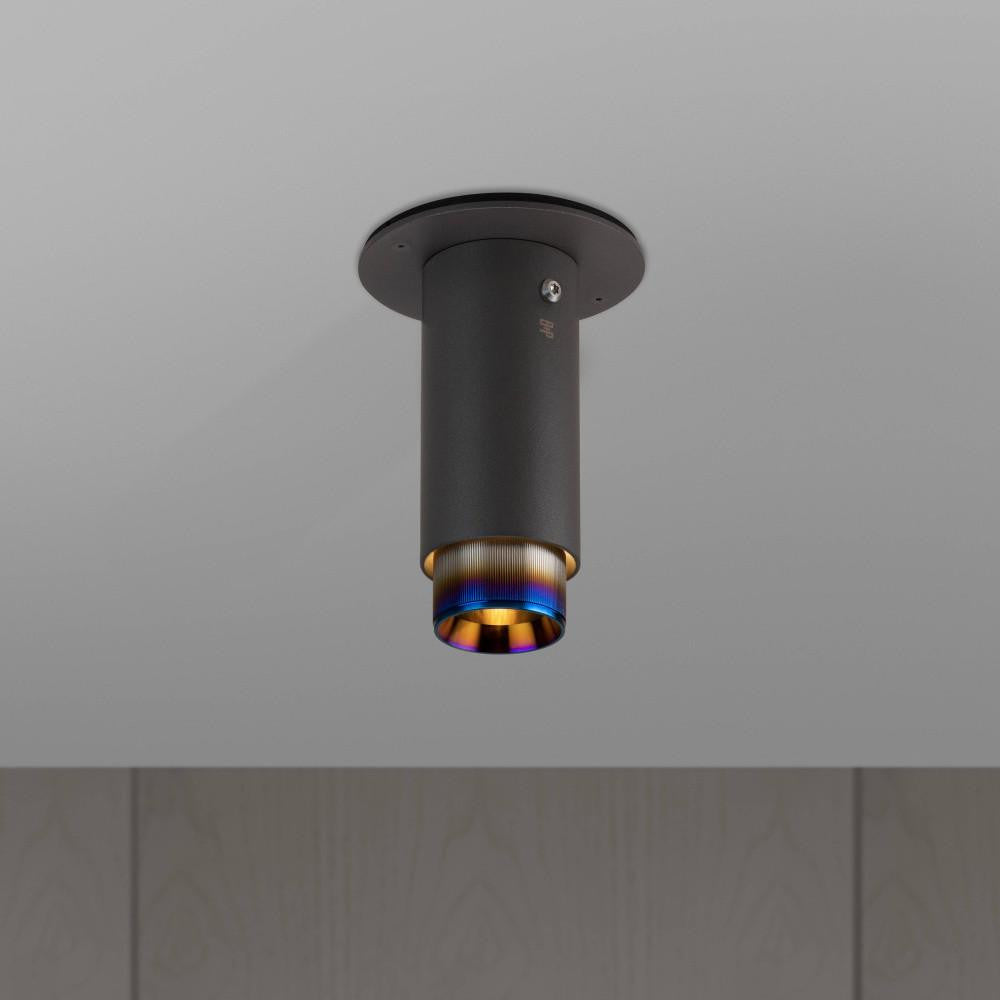 Buster + Punch Exhaust Surface Spot Light, Graphite, Burnt Steel