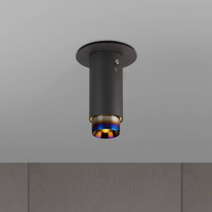 Buster + Punch Exhaust Surface Spot Light, Graphite, Burnt Steel