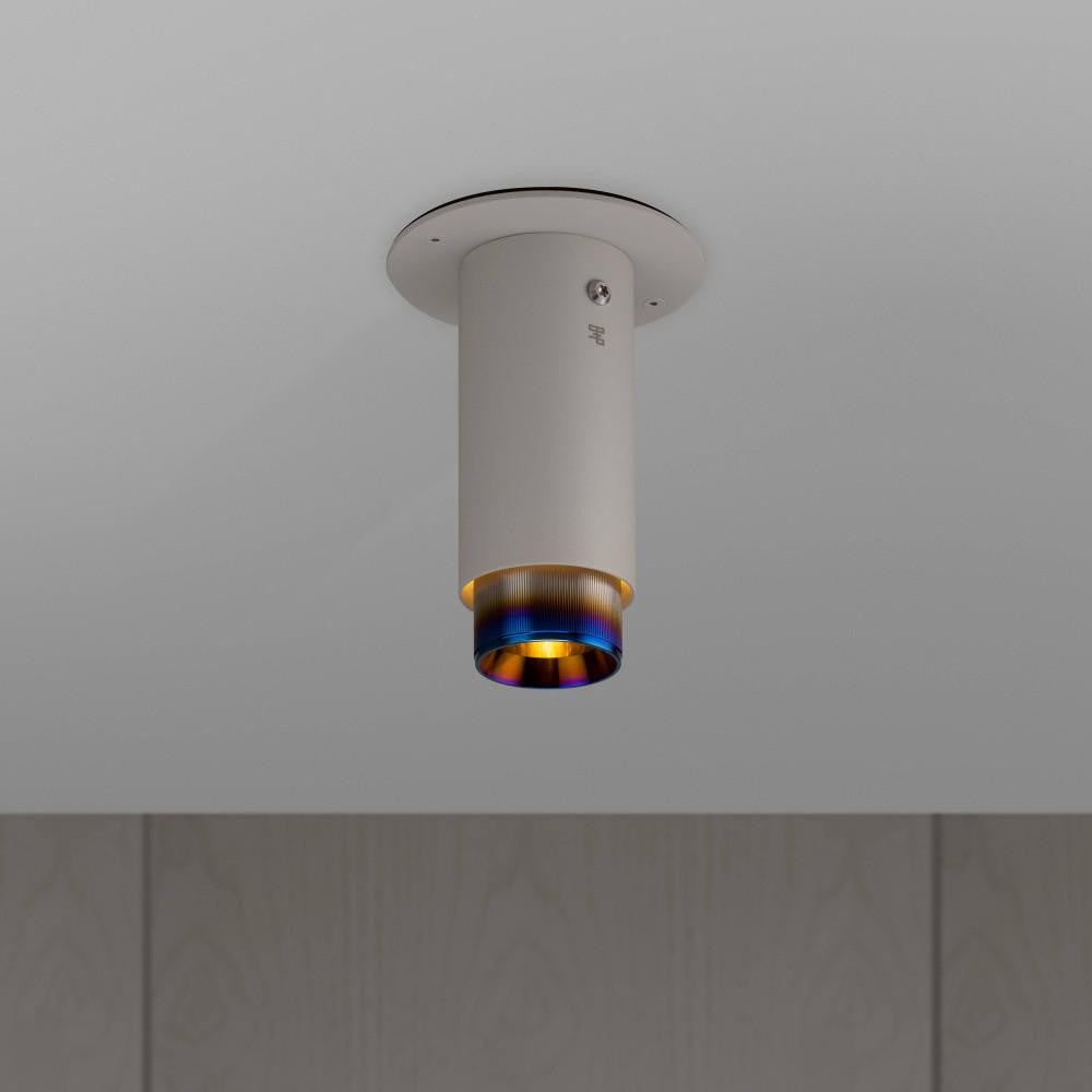 Buster + Punch Exhaust Surface Spot Light Stone, Burnt Steel