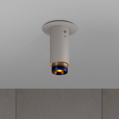 Buster + Punch Exhaust Surface Spot Light Stone, Burnt Steel