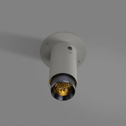 Buster + Punch Exhaust Surface Spot Light, Stone, Gun Metal