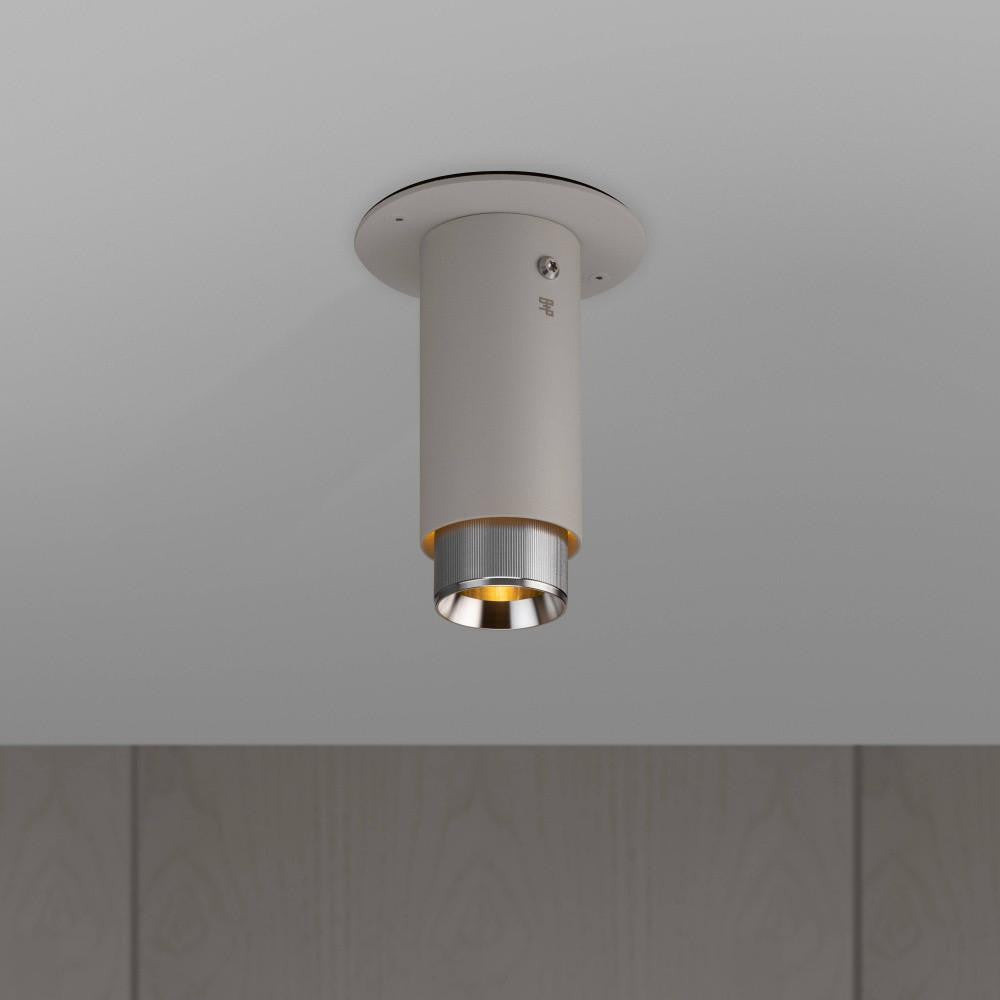 Buster + Punch Exhaust Surface Spot Light, Stone, Steel