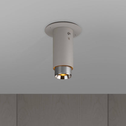 Buster + Punch Exhaust Surface Spot Light, Stone, Steel