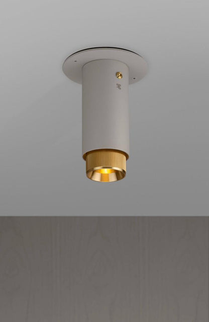 Buster + Punch Exhaust Surface Spot Light, Stone