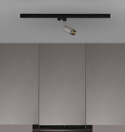 Buster + Punch Exhaust Track Light, Linear, Stone, Steel