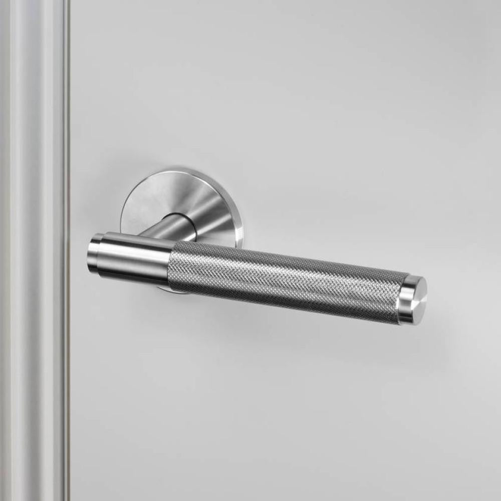 Buster + Punch Fixed Door Handle, Single-Sided, Cross, Steel