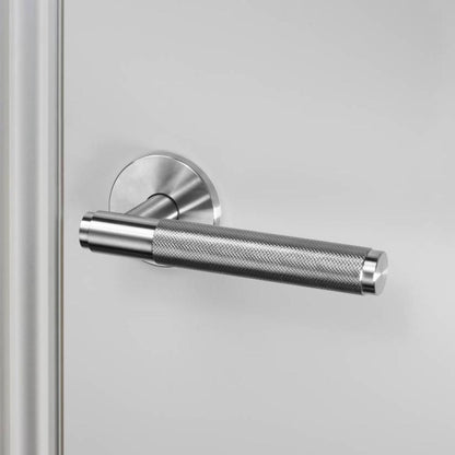 Buster + Punch Fixed Door Handle, Single-Sided, Cross, Steel