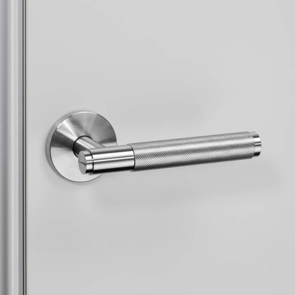 Buster + Punch Fixed Door Handle, Single-Sided, Cross, Steel