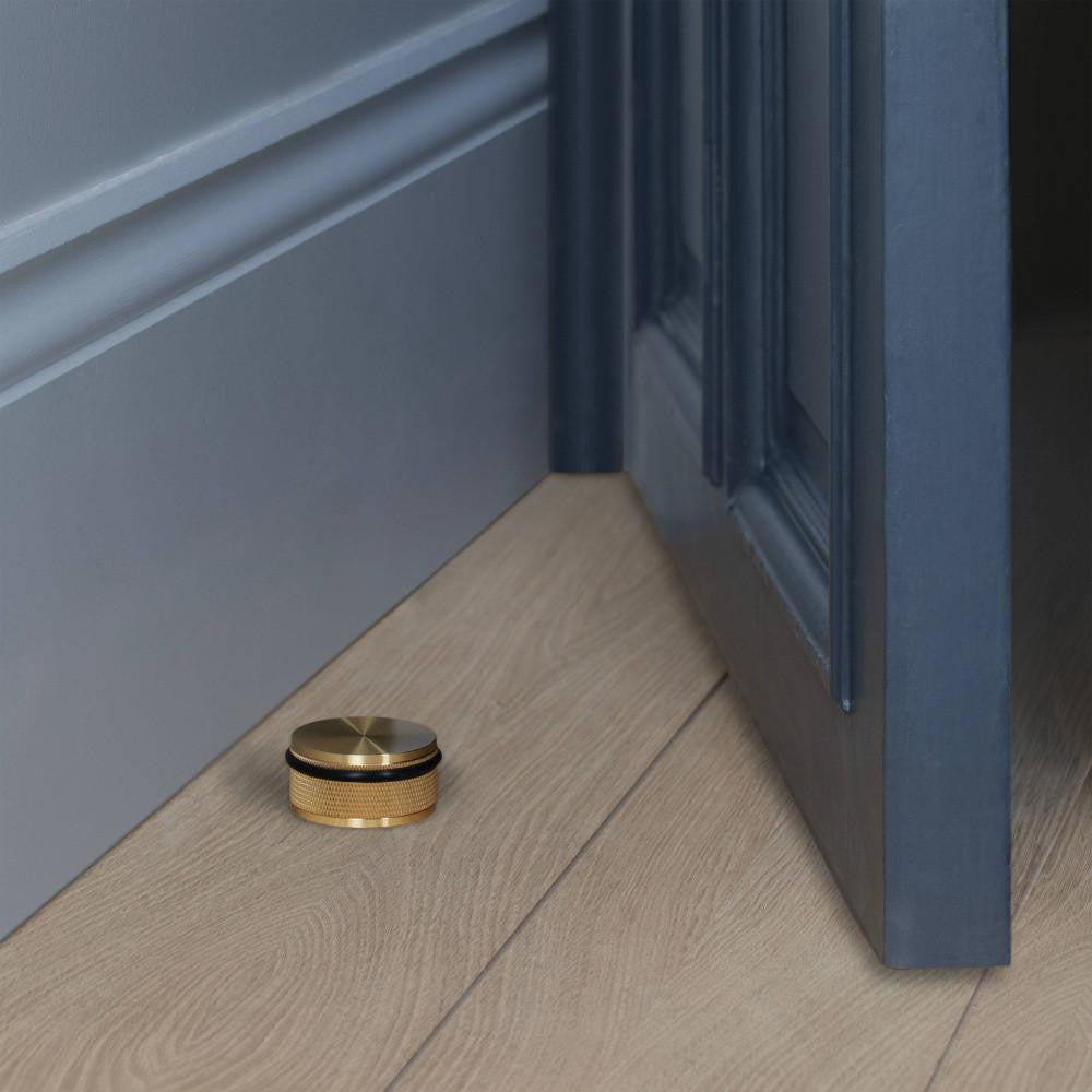 Buster + Punch Floor Door Stop, Brass