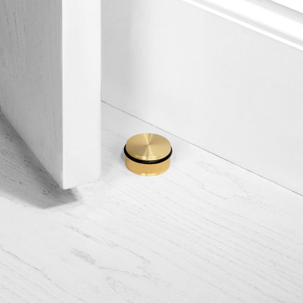 Buster + Punch Floor Door Stop, Brass
