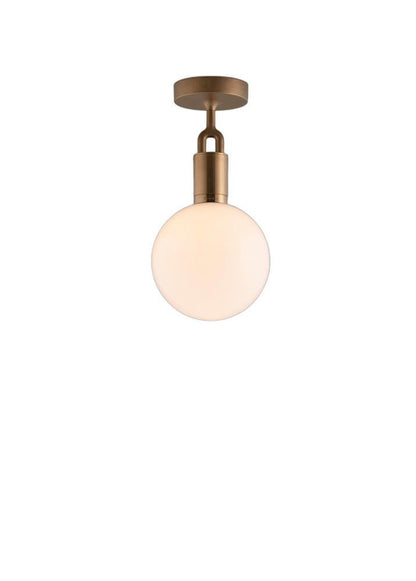 Buster + Punch Forked Globe Ceiling Light Brass