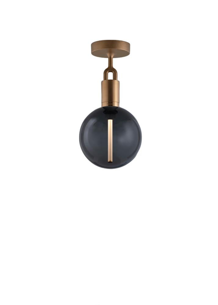 Buster + Punch Forked Globe Ceiling Light Brass