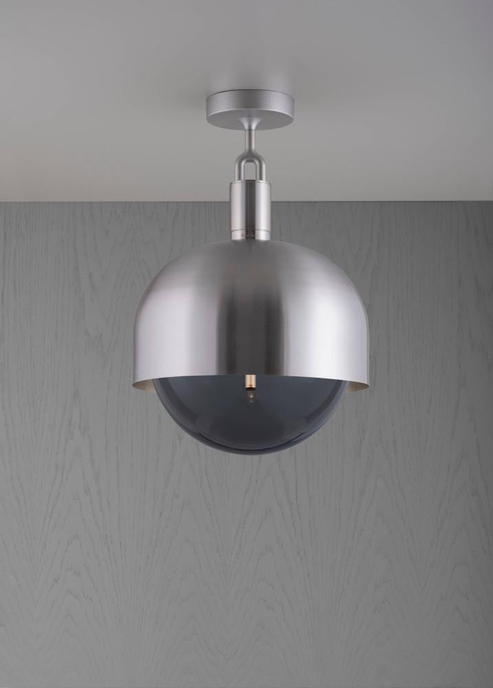 Buster + Punch Forked Ceiling, Shade, Globe, Smoked, Large, Steel