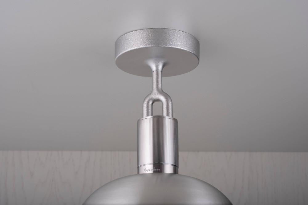 Buster + Punch Forked Ceiling, Shade, Globe, Smoked, Medium, Steel