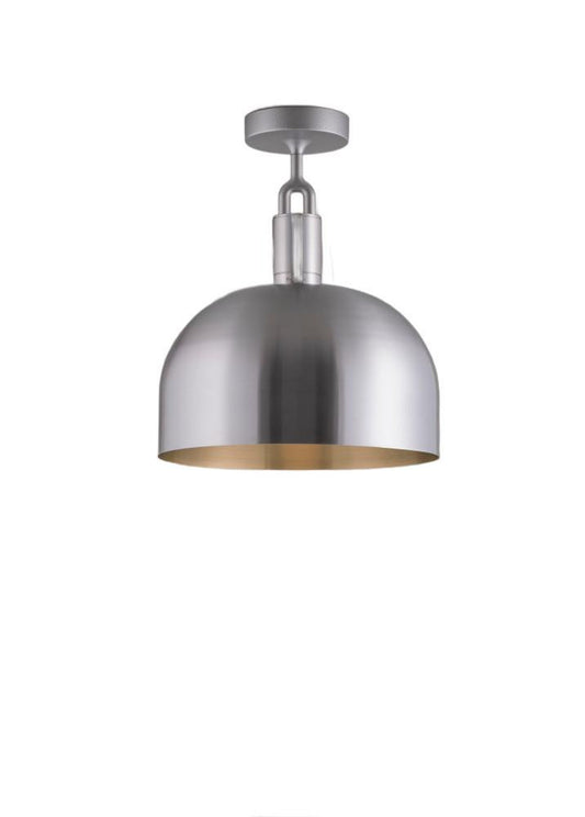 Buster + Punch Forked Shade Ceiling Light, Large Steel