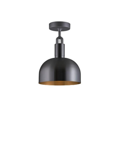 Buster + Punch Forked Shade Ceiling Light, Medium Gun Metal