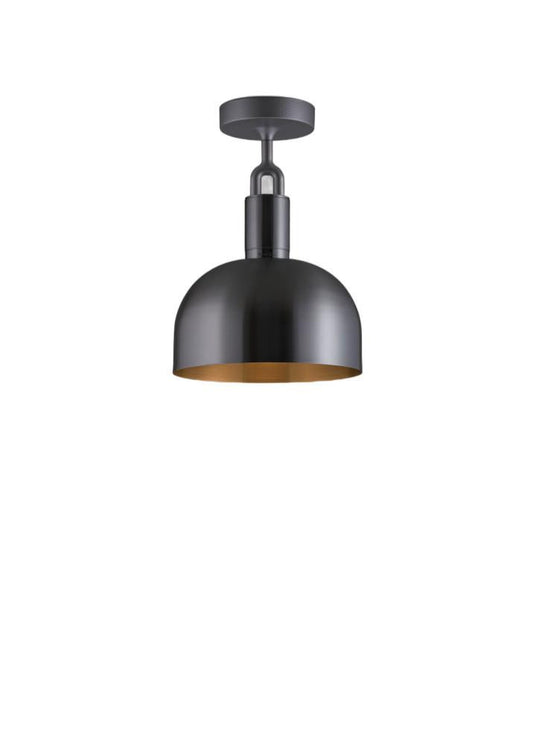 Buster + Punch Forked Shade Ceiling Light, Medium Gun Metal