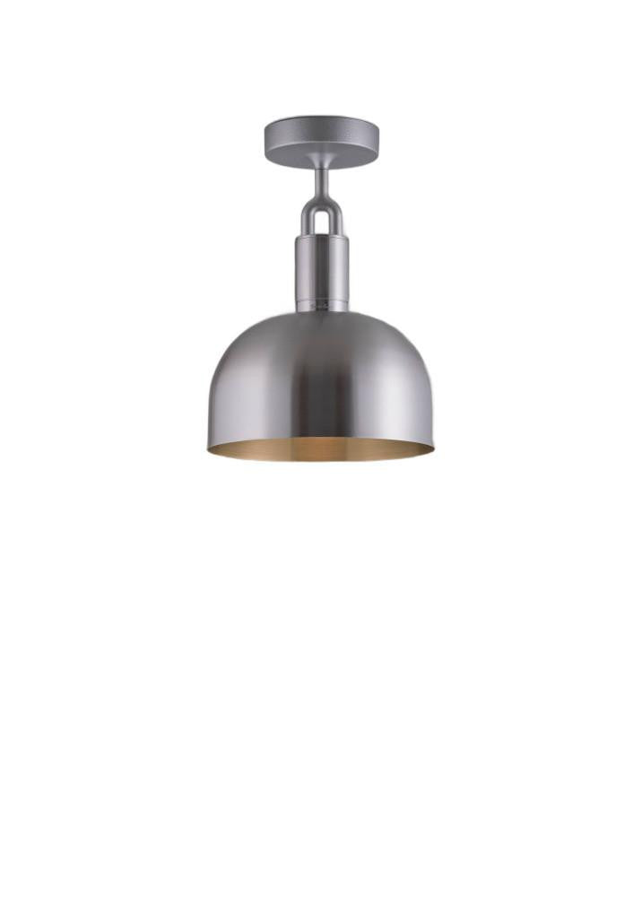 Buster + Punch Forked Shade Ceiling Light, Medium Steel