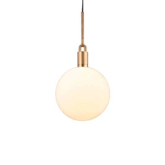 Buster + Punch Forked Globe Pendant Brass