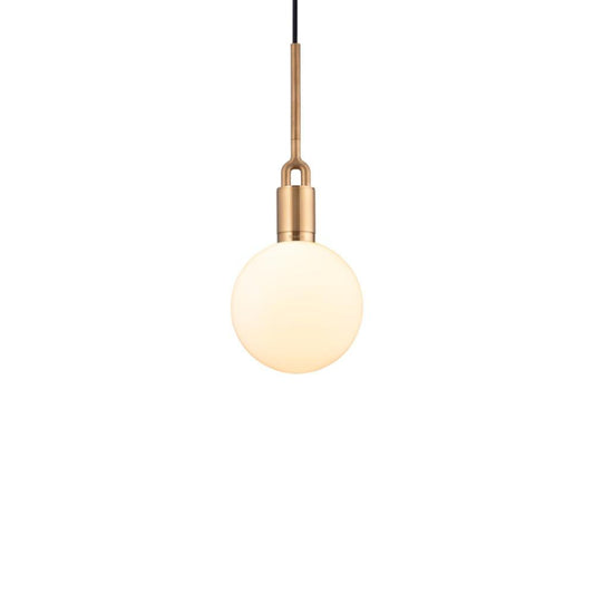 Buster + Punch Forked Globe Pendant Brass