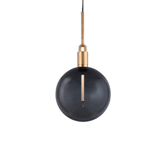Buster + Punch Forked Globe Pendant Brass