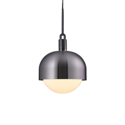 Buster + Punch Forked Globe Pendant + Shade Gun Metal