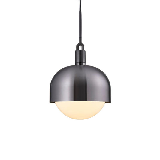 Buster + Punch Forked Globe Pendant + Shade Gun Metal