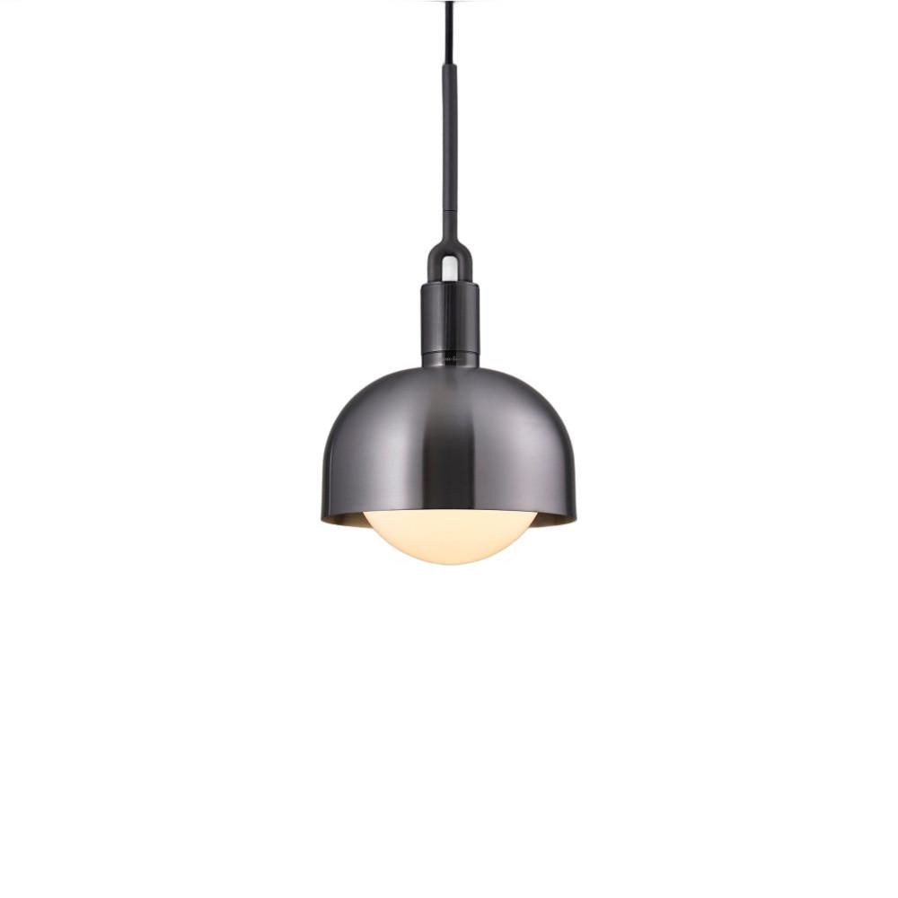 Buster + Punch Forked Globe Pendant + Shade Gun Metal