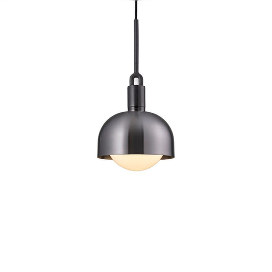 Buster + Punch Forked Globe Pendant + Shade Gun Metal