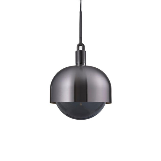 Buster + Punch Forked Globe Pendant + Shade Gun Metal