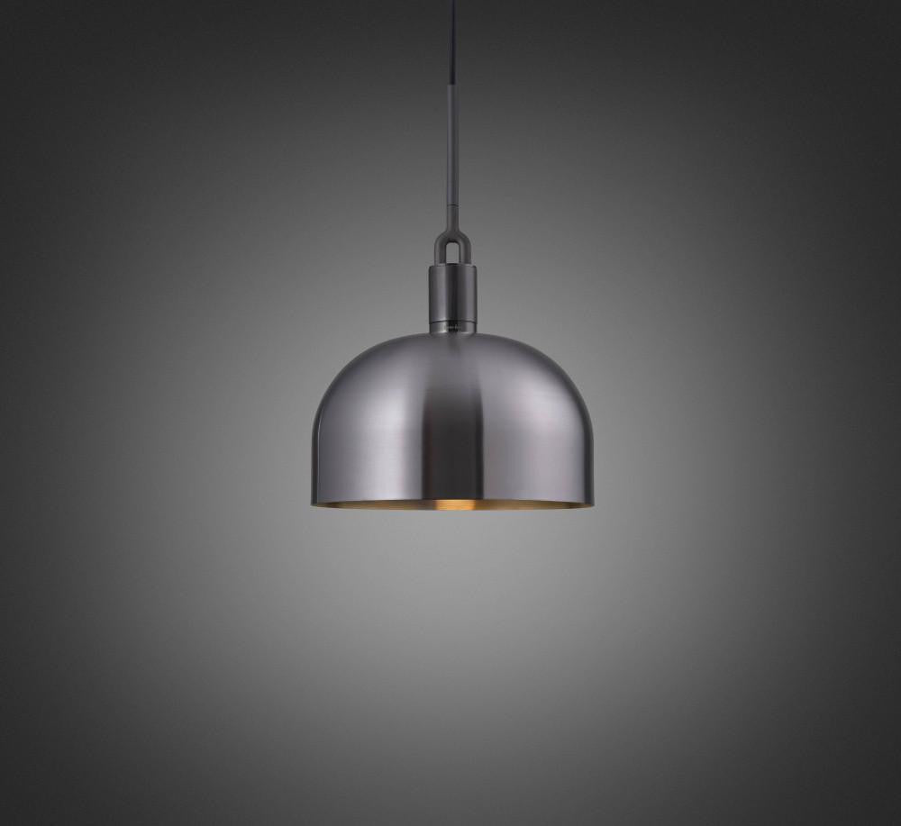 Buster + Punch Forked Pendant, Shade, Large, Gun Metal