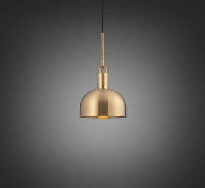 Buster + Punch Forked Pendant, Shade, Medium, Brass