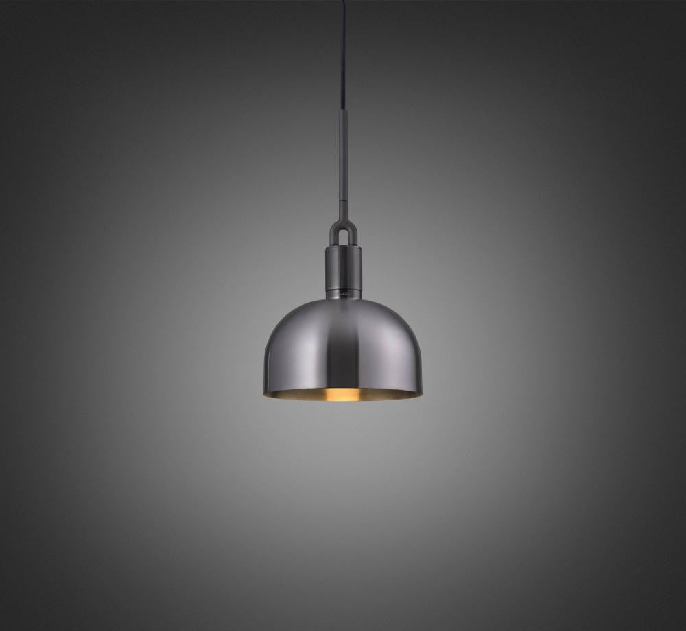 Buster + Punch Forked Pendant, Shade, Medium, Gun Metal
