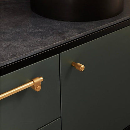 Buster + Punch Furniture Knob, Cast, Brass