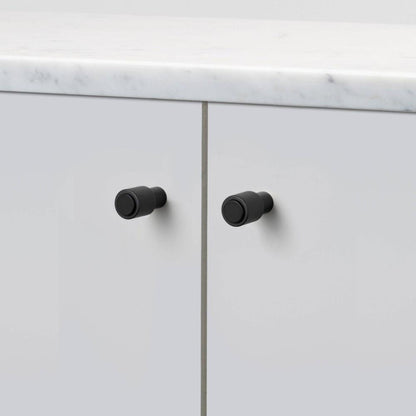 Buster + Punch Furniture Knob, Cast, Welders Black